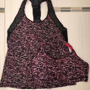Lululemon Energy bra and matching tank